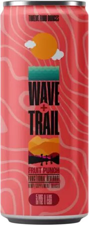 Wave & Trail Fruit Punch 5mg THC 5mg CBD