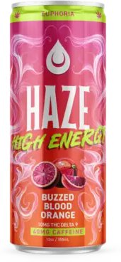 Haze Buzzed Blood Orange 10MG THC Delta 9