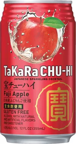 Takara Chu Hi Fuji Apple Sparkling Cocktail