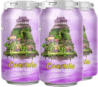 Coastalo Grape Soda 5MG D9 THC