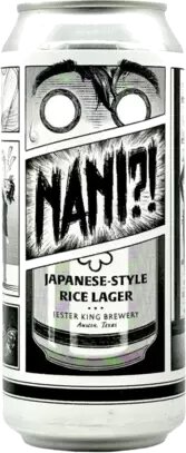 Jester King Nani Japanese Rice Lager