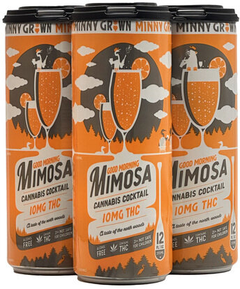 Minny Grown Good Morning Mimosa 10mg Thc Cannabis Cocktail