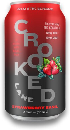 CROOKED STRAWBERRY BASIL THC 4CN