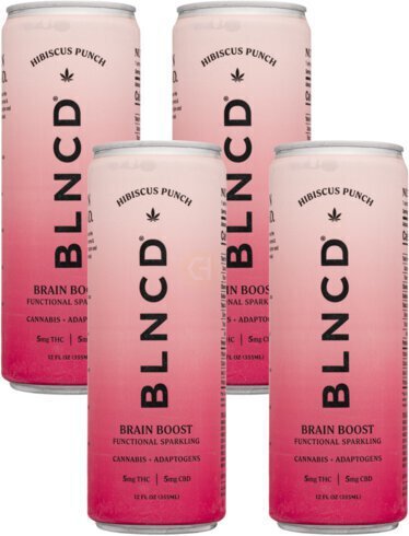 BLNCD Hibiscus Punch Brain Boost 5mg THC+ 5mg CBD