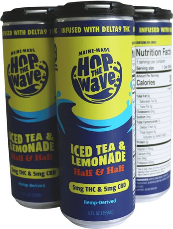 Hop The Wave Half & Half 5mg THC + 5mg CBD