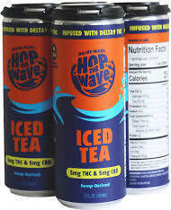 Hop The Wave Iced Tea 5mg THC + 5mg CBD