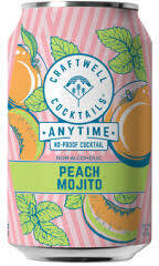 Craftwell Cocktails Peach Mojito