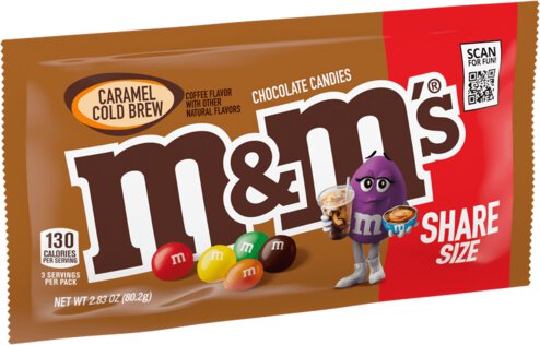M & M Milk Chocolate Caramel Cold Brew Candies