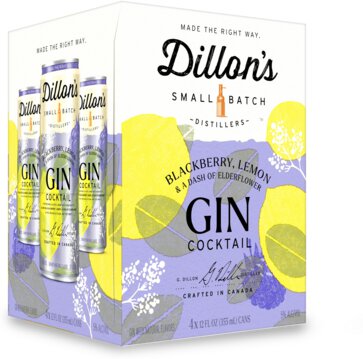 Dillons BLE Cocktail 12oz 4pk Cans