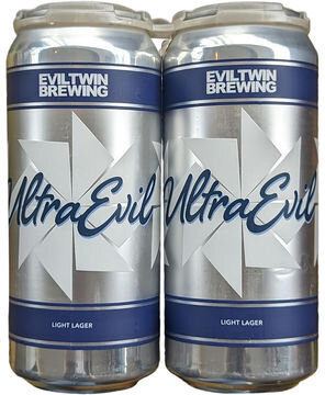 Evil Twin Ultra Evil Lager 4pk 16oz Cans