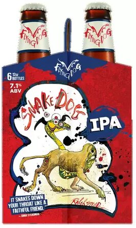 Flying Dog Snake Dog IPA India Pale Ale Ca