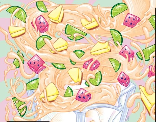 Axe & Arrow Watermelon Lime Cheesecake Blenders