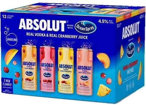 Absolut Ocean Spray Variety Pack
