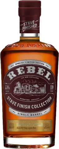Rebel Private Selection Vanilla Stave Finished Collection Bourbon Whiskey Single Barrel