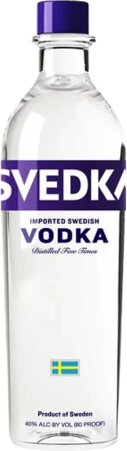 Svedka Vodka Proof
