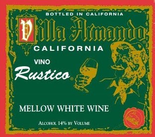 Villa Armando Rustico White Wine Reorder Special Order