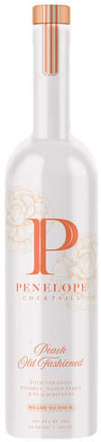 Penelope-Peach Old Fashioned Cocktail
