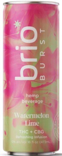 Brio Watermelon Lime 10mg Thc