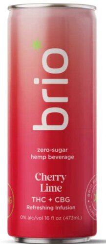 Brio Zero Thc 10mg Cherry Lime