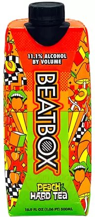 Beat Peach Hard Tea Beat Box Peach Hard Tea 16oz