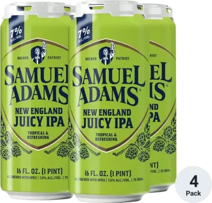 Sam Adams New England Juicy IPA 4pk