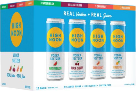 High Noon Vodka Hard Seltzer Variety Pack 12pk