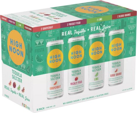 High Noon Fiesta Pack Tequila Hard Seltzer Variety Pack 8pk