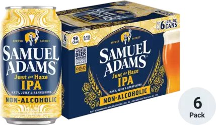 Sam Adams Just The Haze N/A 6pk cans
