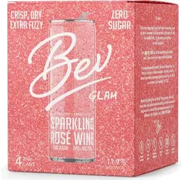 Bev Glam Sparkling Rose Wine