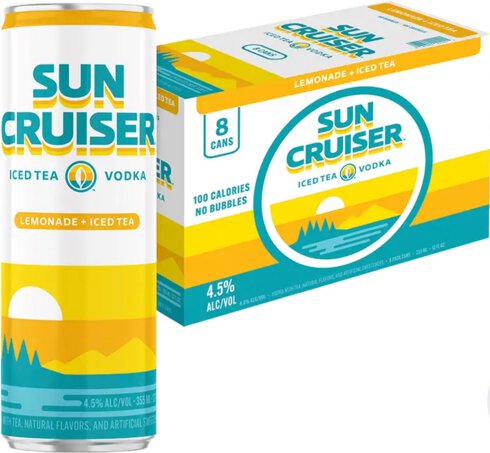 Sun Cruiser Iced Tea & Lemonade Gluten Free 8 Pack