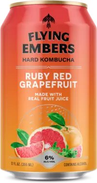 Flying Embers Ruby Red Grapefruit 4pk Cans