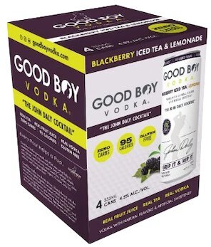 Good Boy Vodka Blackberry Iced Tea & Lemonade 12can 4pk