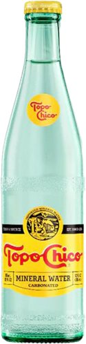 Topo Chico Mineral Water Glass Bottle