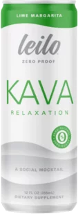 Leilo Kava Lime Margarita Mocktail