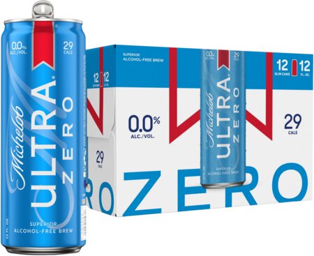 Michelob ULTRA ZERO Non-Alcoholic Lager Beer