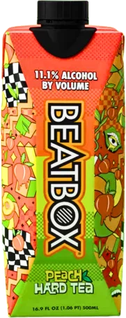 Beatbox Peach Hard Tea