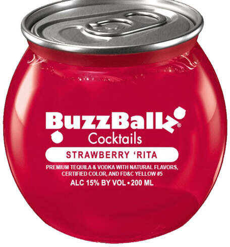 Buzzballz Strawberry Margarita 200ml