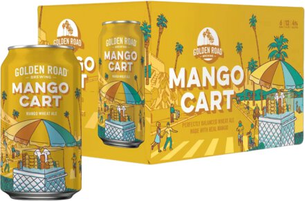 Golden Road Brewing Mango Cart