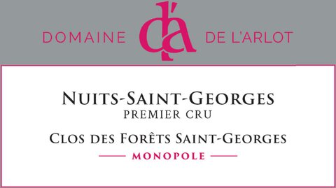 Domaine de L'Arlot Nuits St. Georges 1er Cru Clos des Forets Saint Georges Monopole