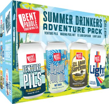 Bent Paddle Brewing Adventure Pack Cans