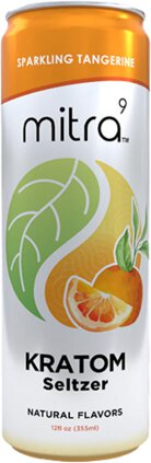 Mitra Tangerine Ktratom Seltzer