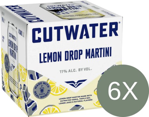 Cutwater Lemon Drop Martini Rtd