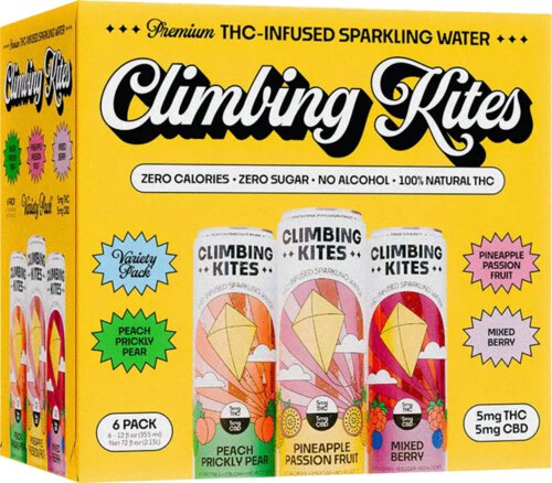 Climbing Kites THC 5mg Variety Pack Can