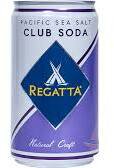 Regatta Pacific Sea Salt Non Alcoholic Club Soda 6 Pack Can