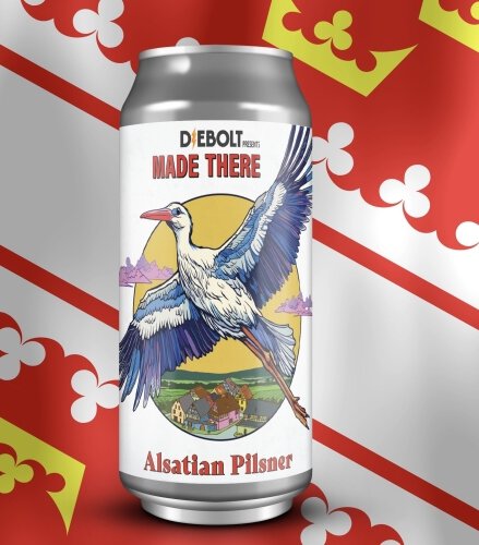 Diebolt Brewing Made There Pilsner