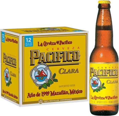 Pacifico Clara 12pk Bottles Dining Out