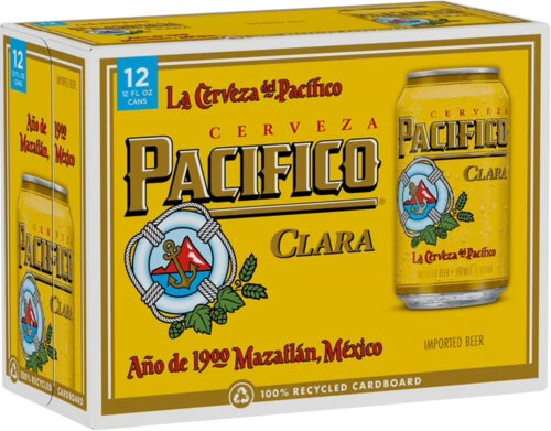 Pacifico Clara 12pk Cans Dining Out