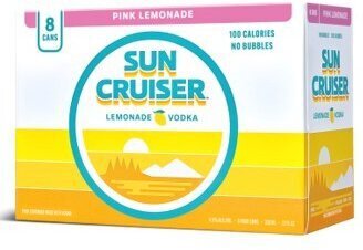SUN CRUISER PINK LEMONADE 8PK RTD CANS