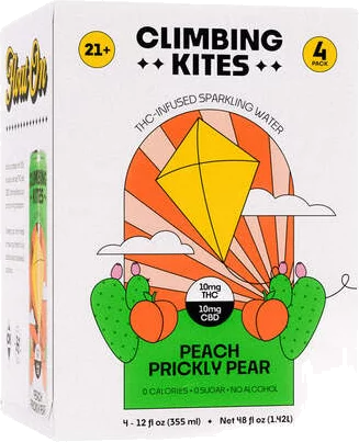 Climbing Kites Peach Prick Pear 10mg Thc 10mg Cbd