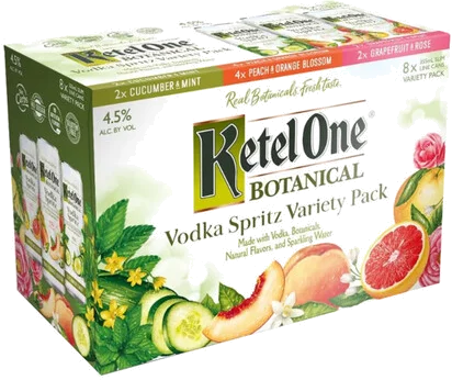 Ketel One Botanical Vodka Spritz Variety (8-Pack) Cans